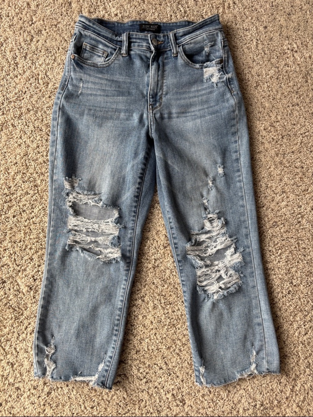 Judy Blue cropped jeans size 5/27